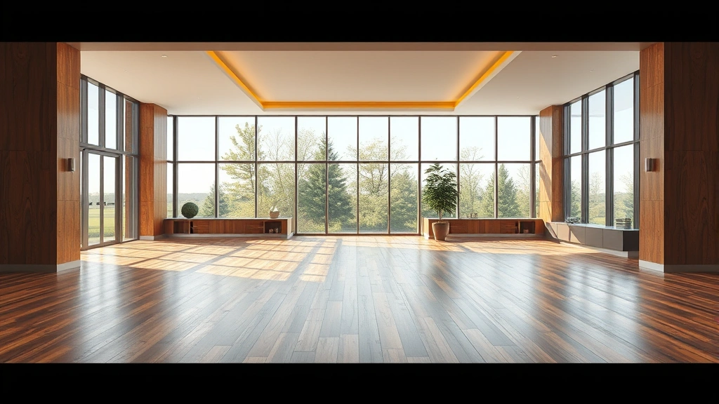 Flooring installation in a residential living room in Geneva, IL.