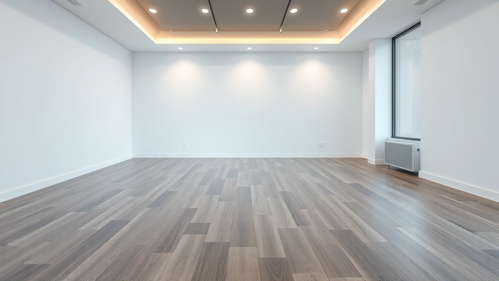Flooring installation in a modern home in Wheaton, IL.