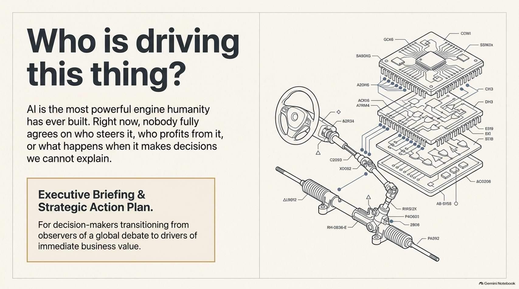 Who's driving AI? Who's driving AI?