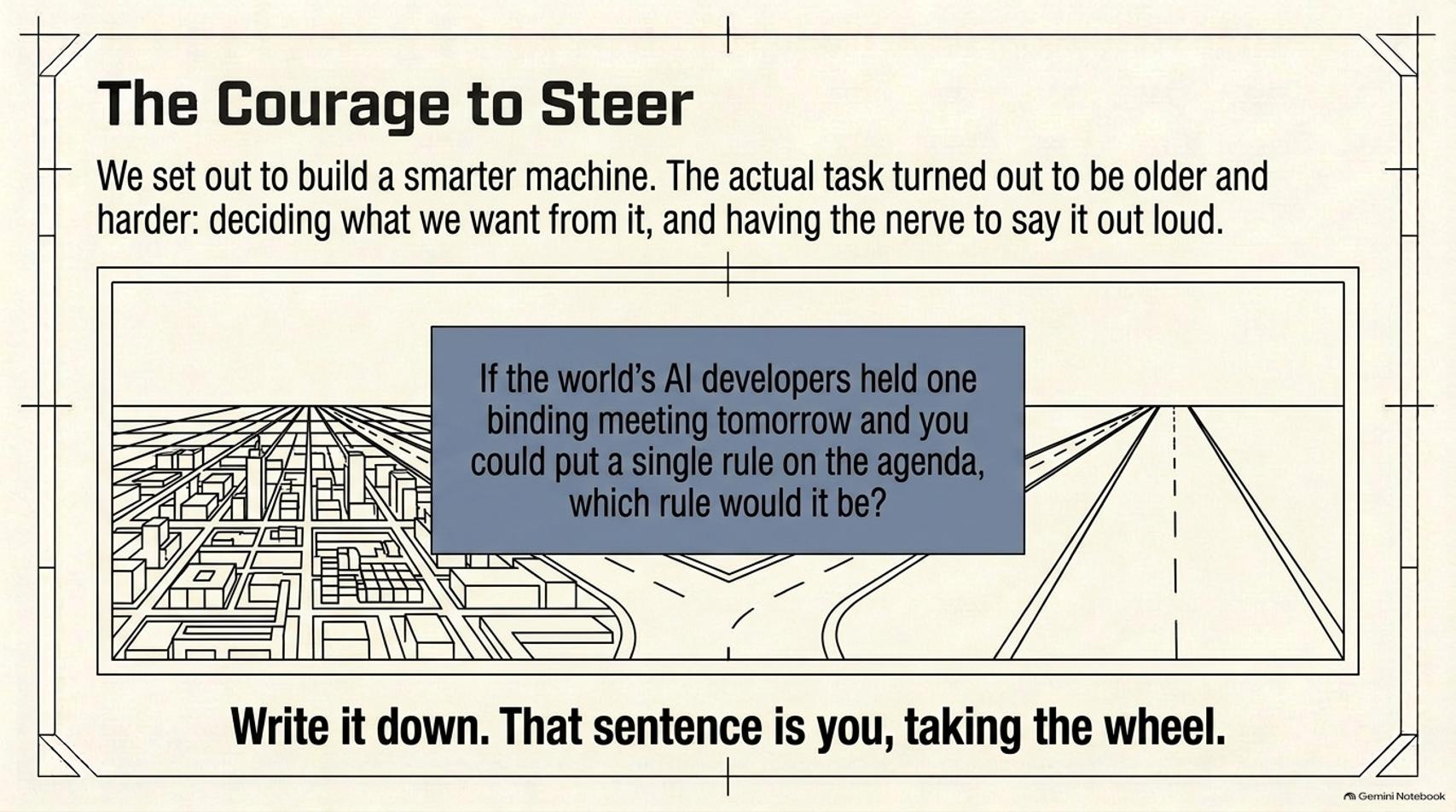 Who's driving AI? Who's driving AI?