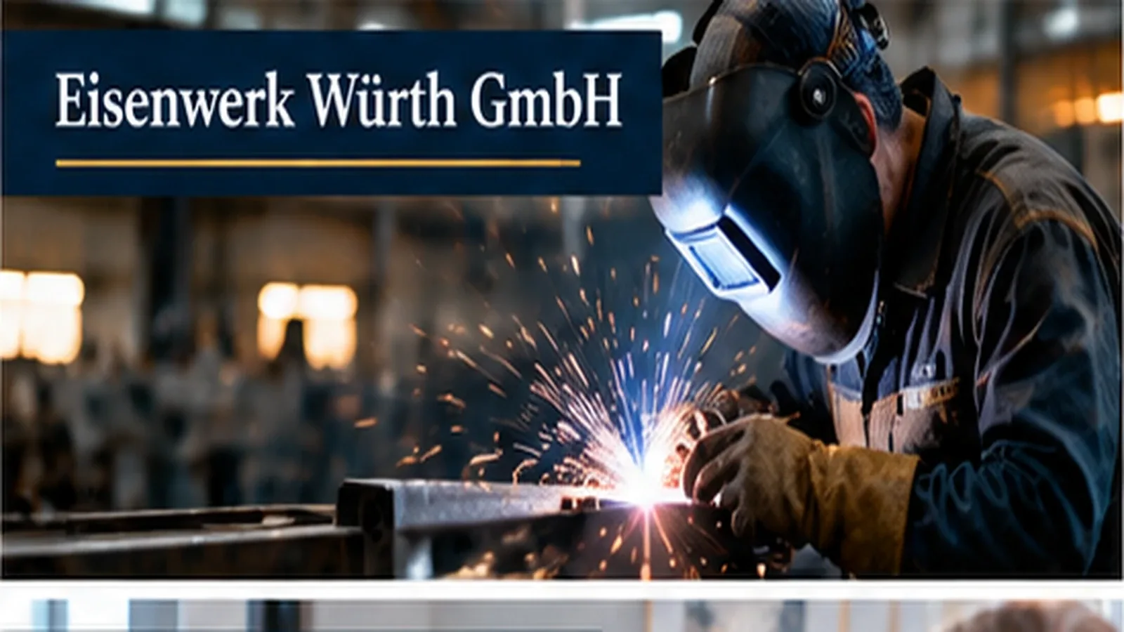 Illustrative AI-generated scene for the Eisenwerk Würth GmbH case study