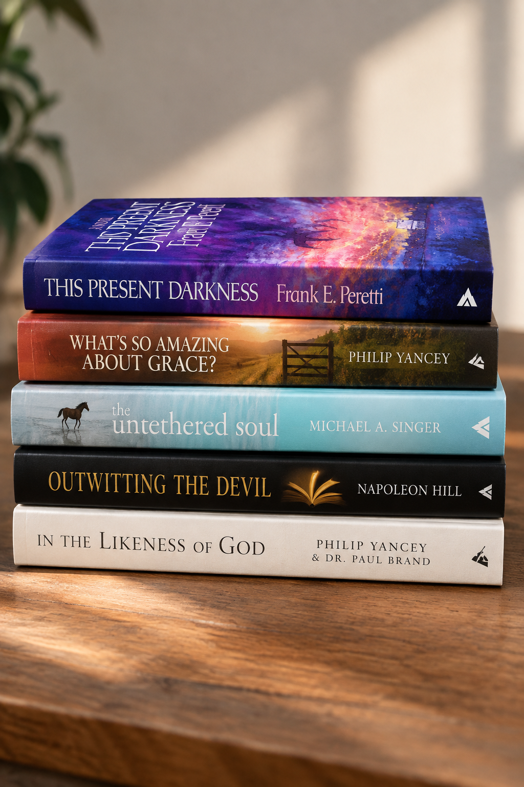 Five influential books that shaped a Christian’s understanding of faith, grace, spiritual warfare,freedom, and the Body of Christ. Five influential books that shaped a Christian’s understanding of faith, grace, spiritual warfare,freedom, and the Body of Christ.