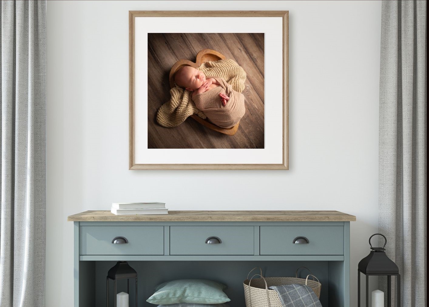 Baby Photo in frame