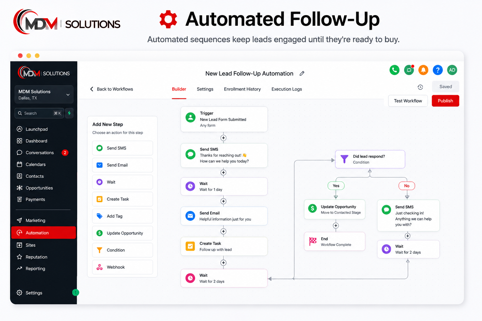 Automated Follow Up