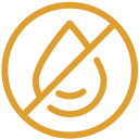 Plumbing leak warning sign for residential pipe repair