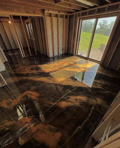 polished concrete in gillette