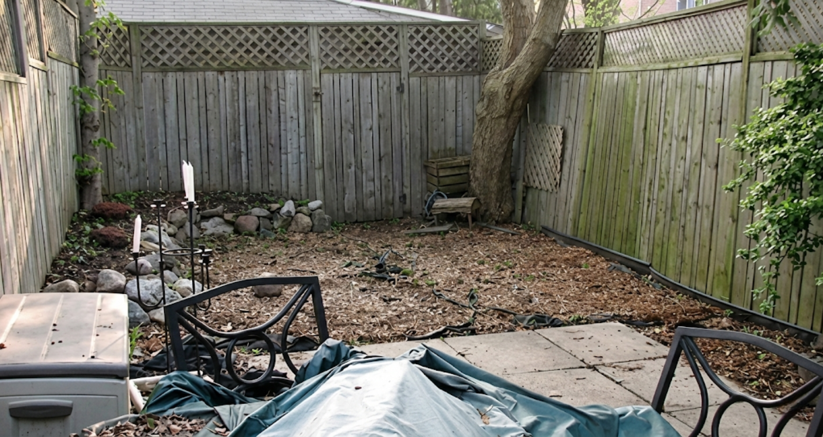 Poor outdoor aesthetics Houston hardscaping upgrade