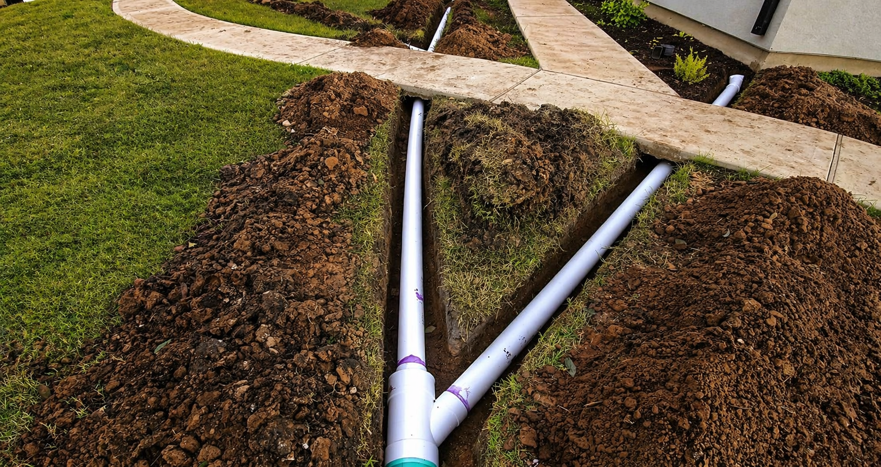 Professional Yard Drainage System