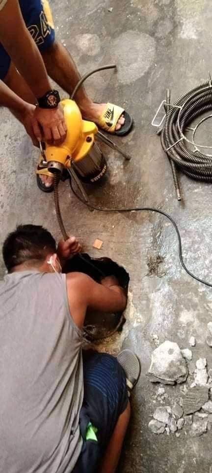 Solid Sludge Cleaning and Manual Removal Metro Manila