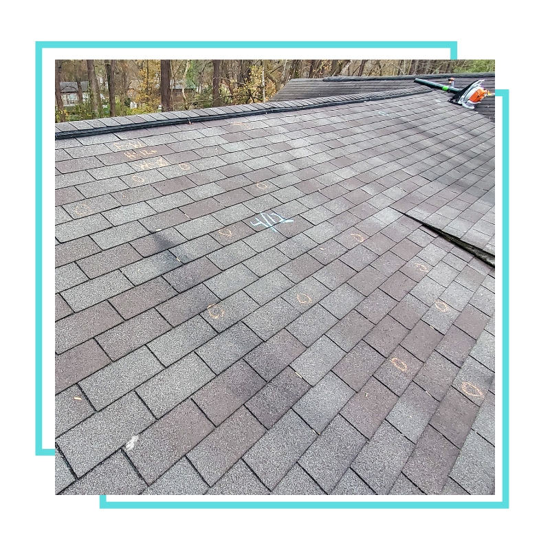 Residential roofing services for a Chantilly home