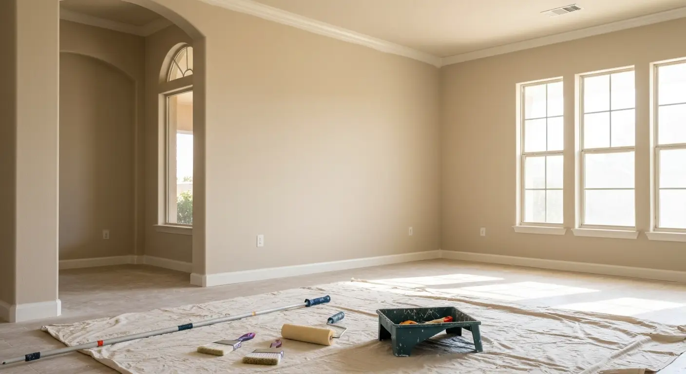 Interior painting project