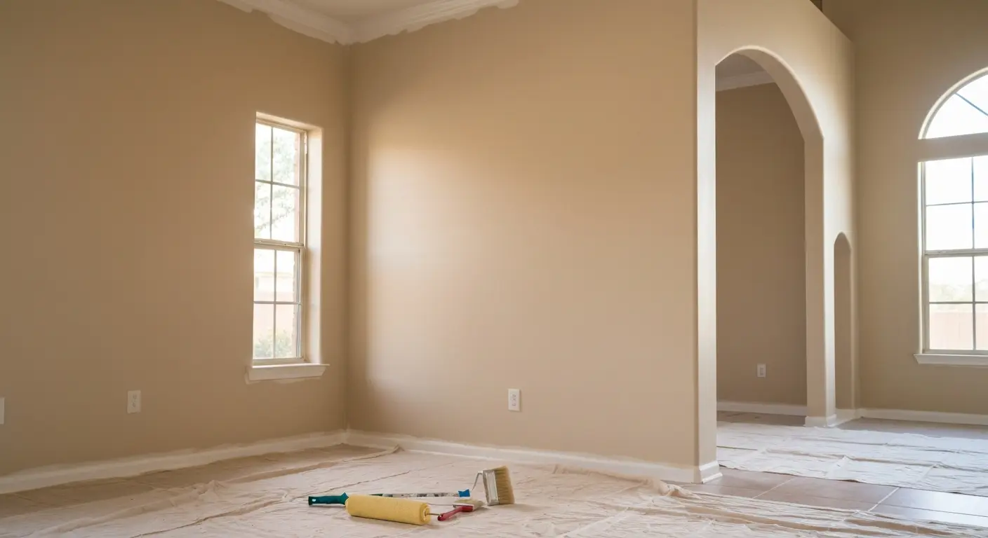 Interior painting project