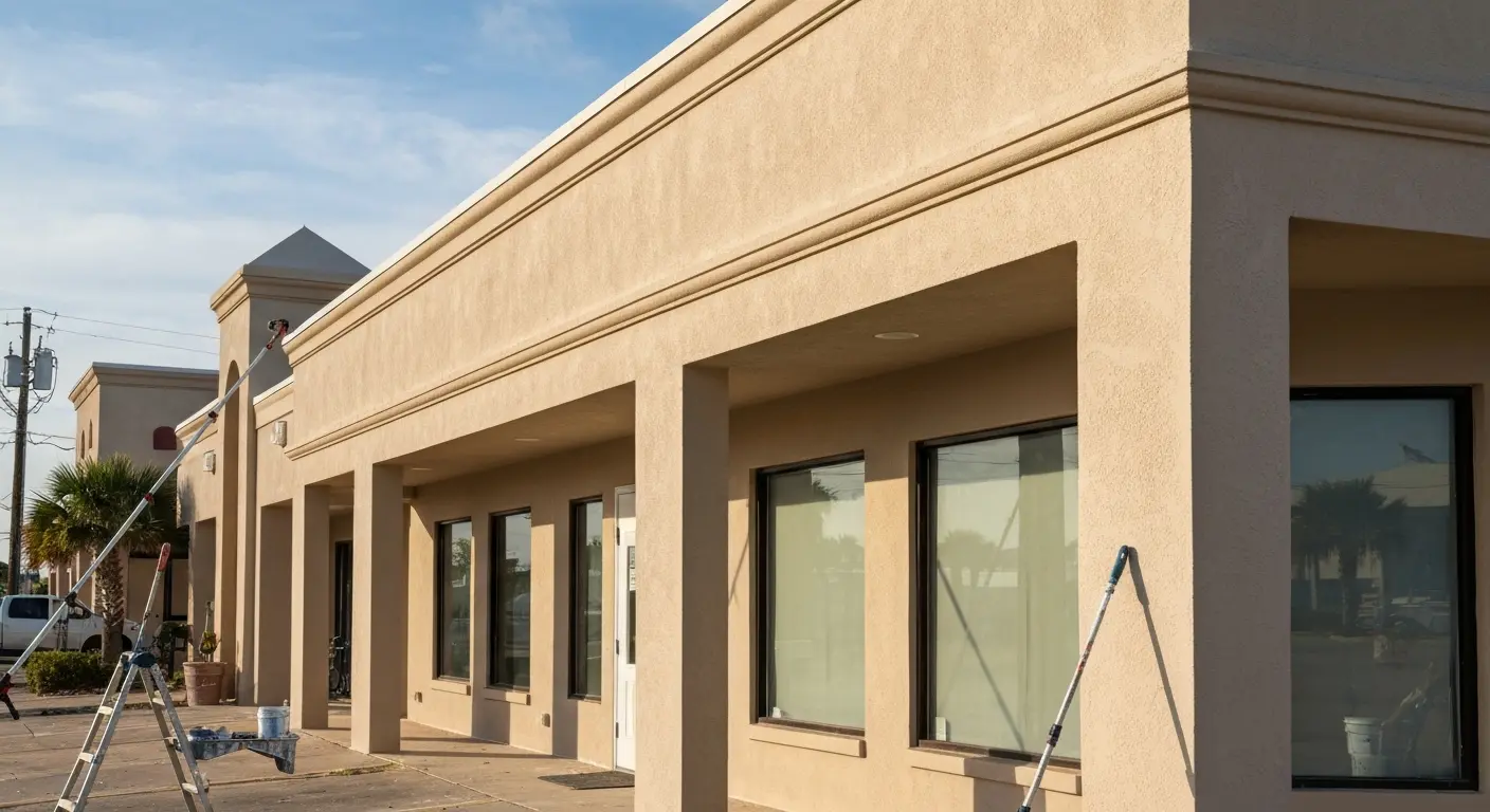 Commercial painting service