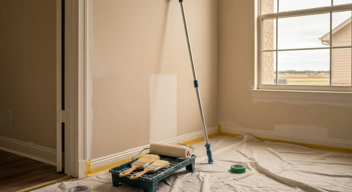 Interior painting project