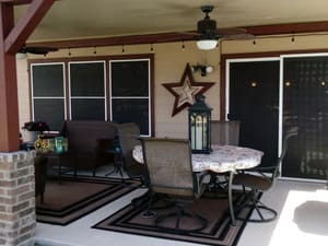 Exterior Roll-Away Screens in Cibolo, TX