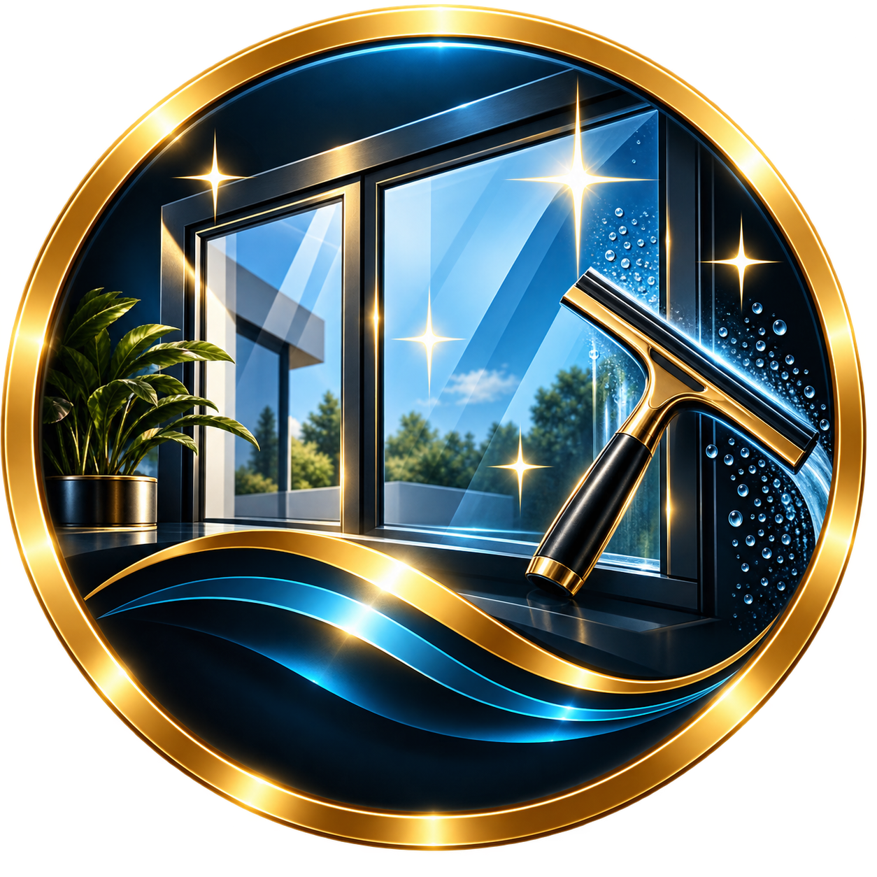 Nettoyage de vitres