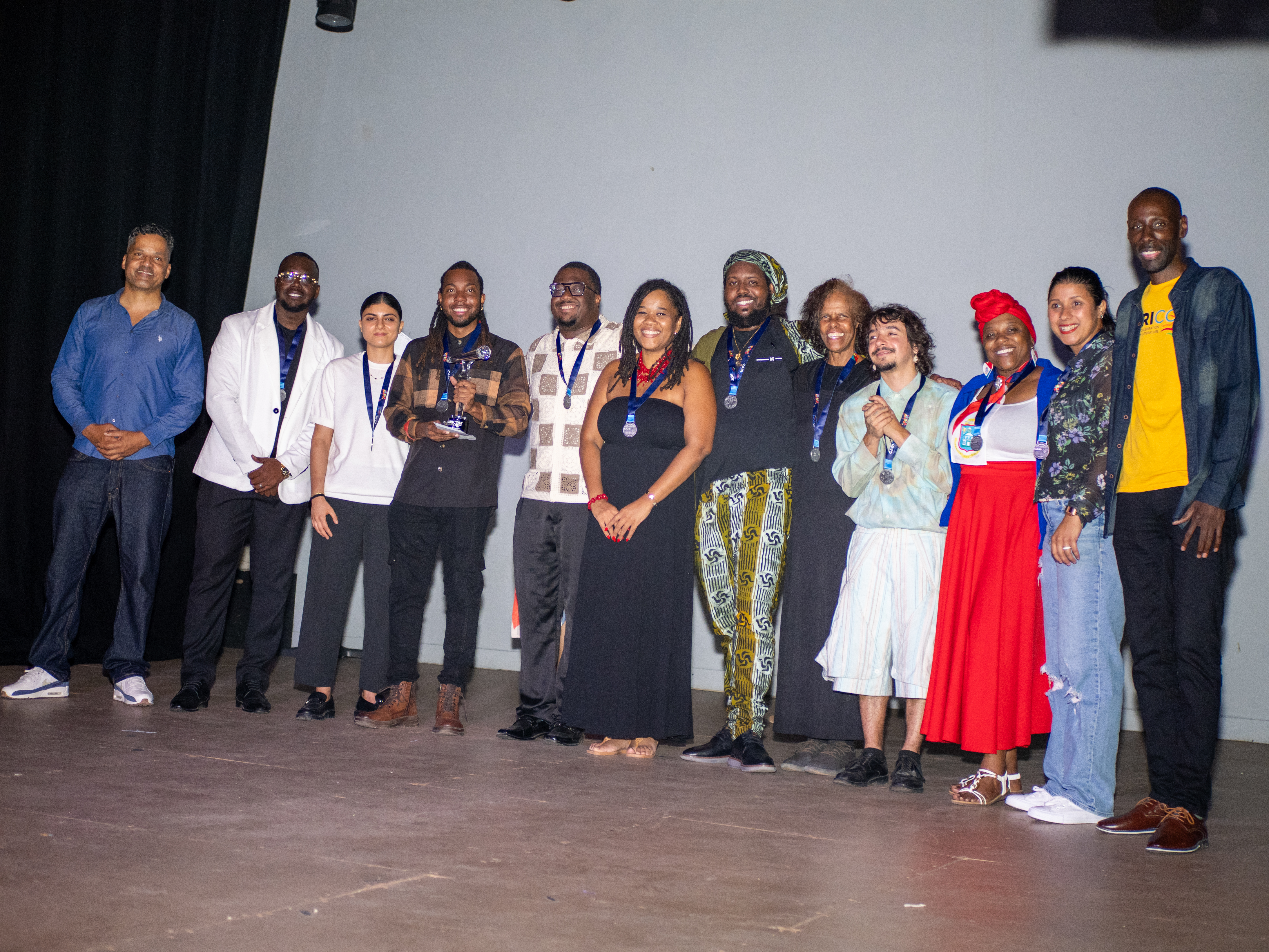 The 2026 finalists on stage in Willemstad