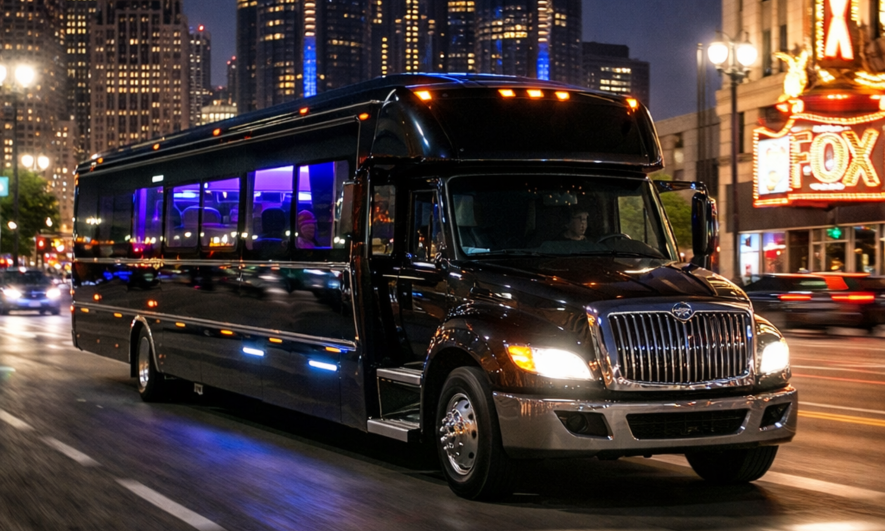 party buses and limos