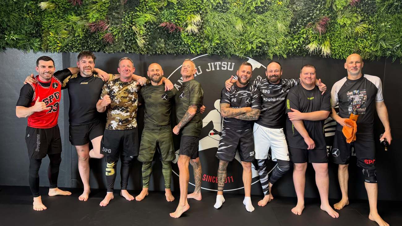 SPG adults team after class