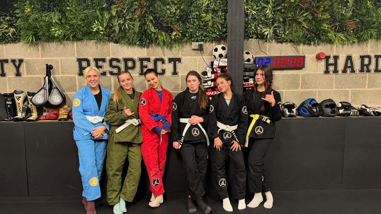 Ladies only BJJ class at SPG