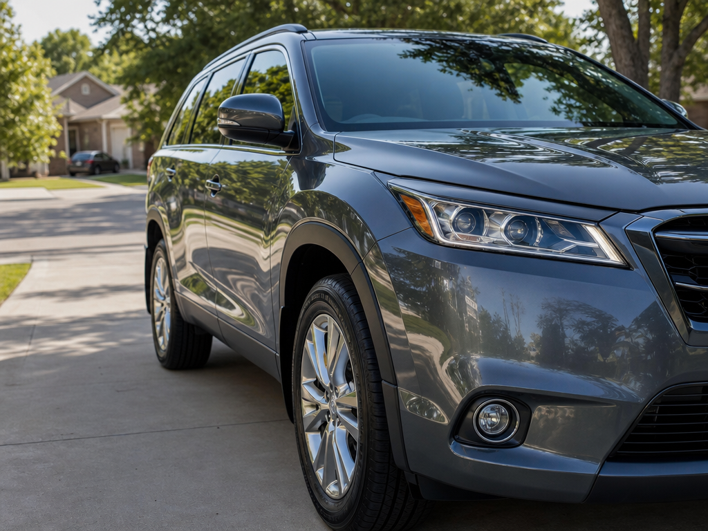 Mobile car detailing at a home in Watauga, TX