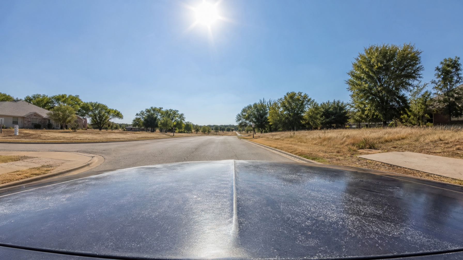 Texas summer heat paint damage Fort Worth ceramic coating