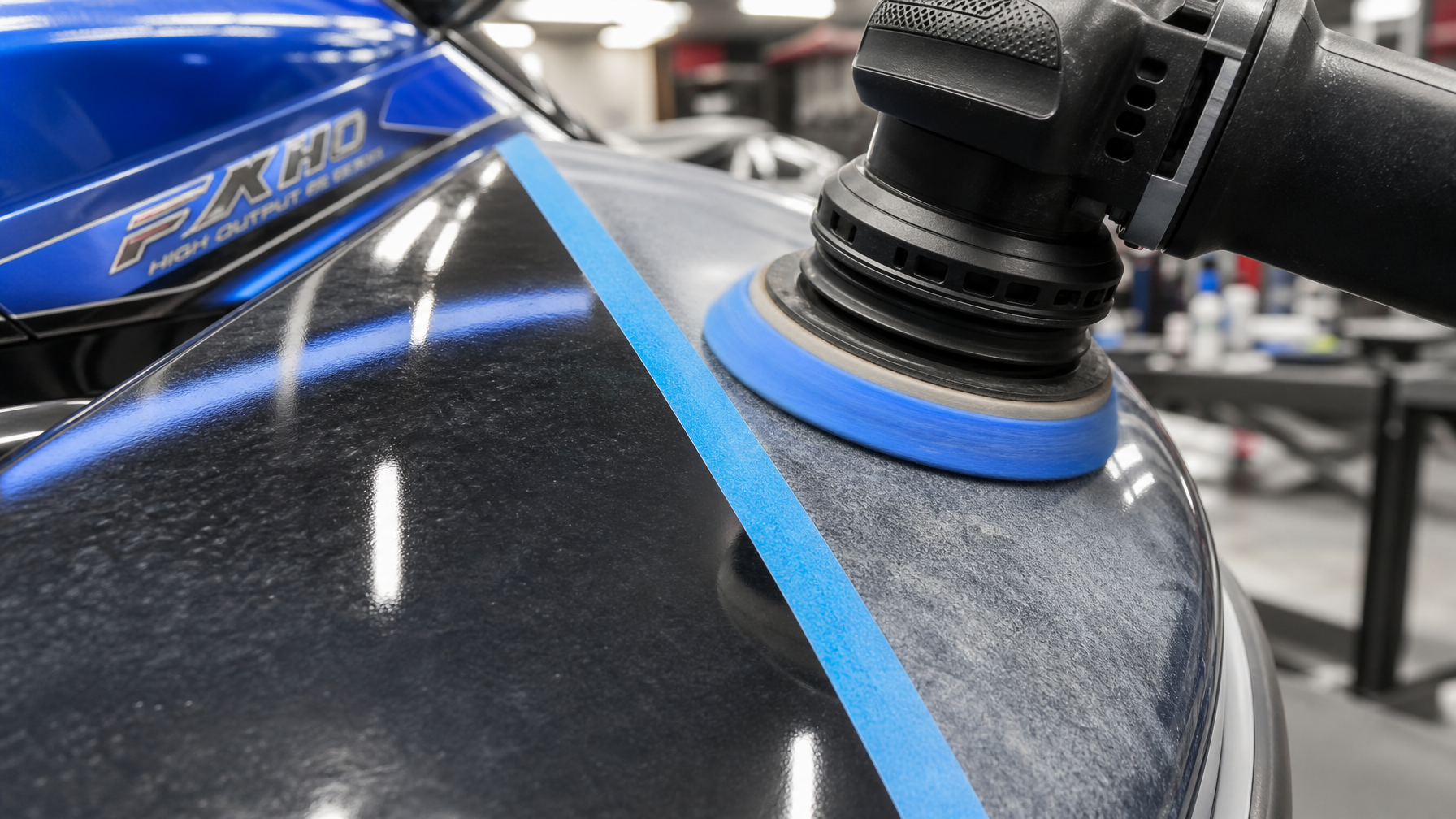 Jet ski oxidation removal and restoration — My Detail Guys