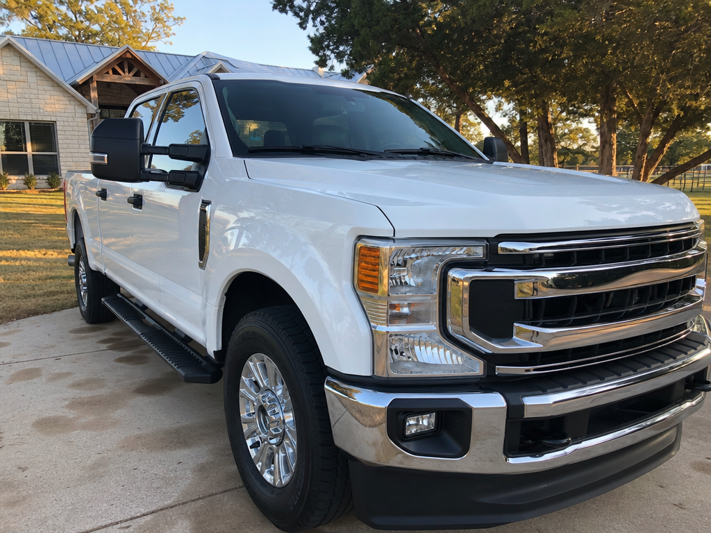 Mobile car detailing at a Burleson, TX home