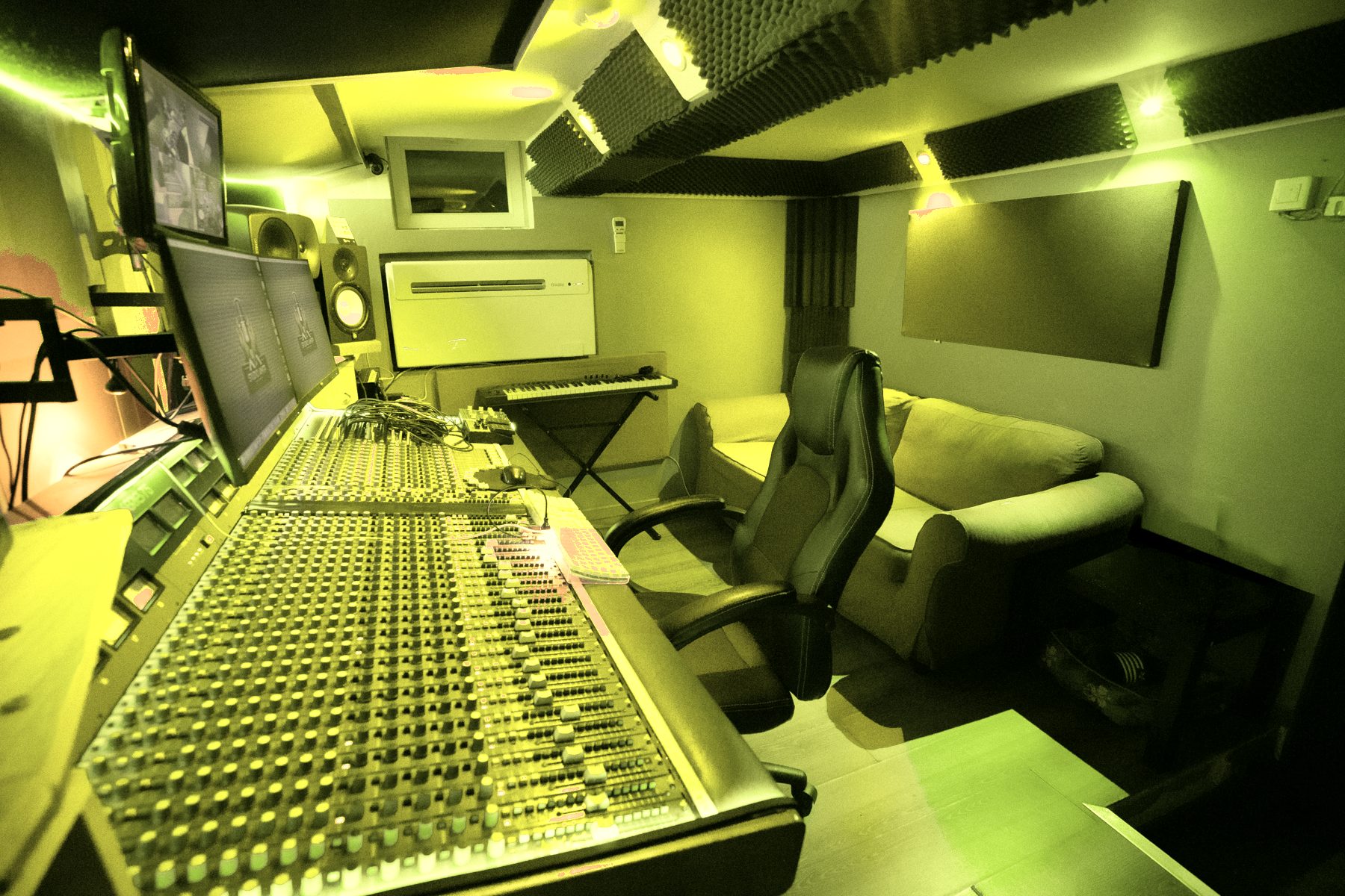 La régie du Studio AMTP