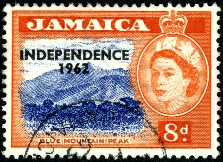Timbre de l'indépendance jamaïcaine, 1962