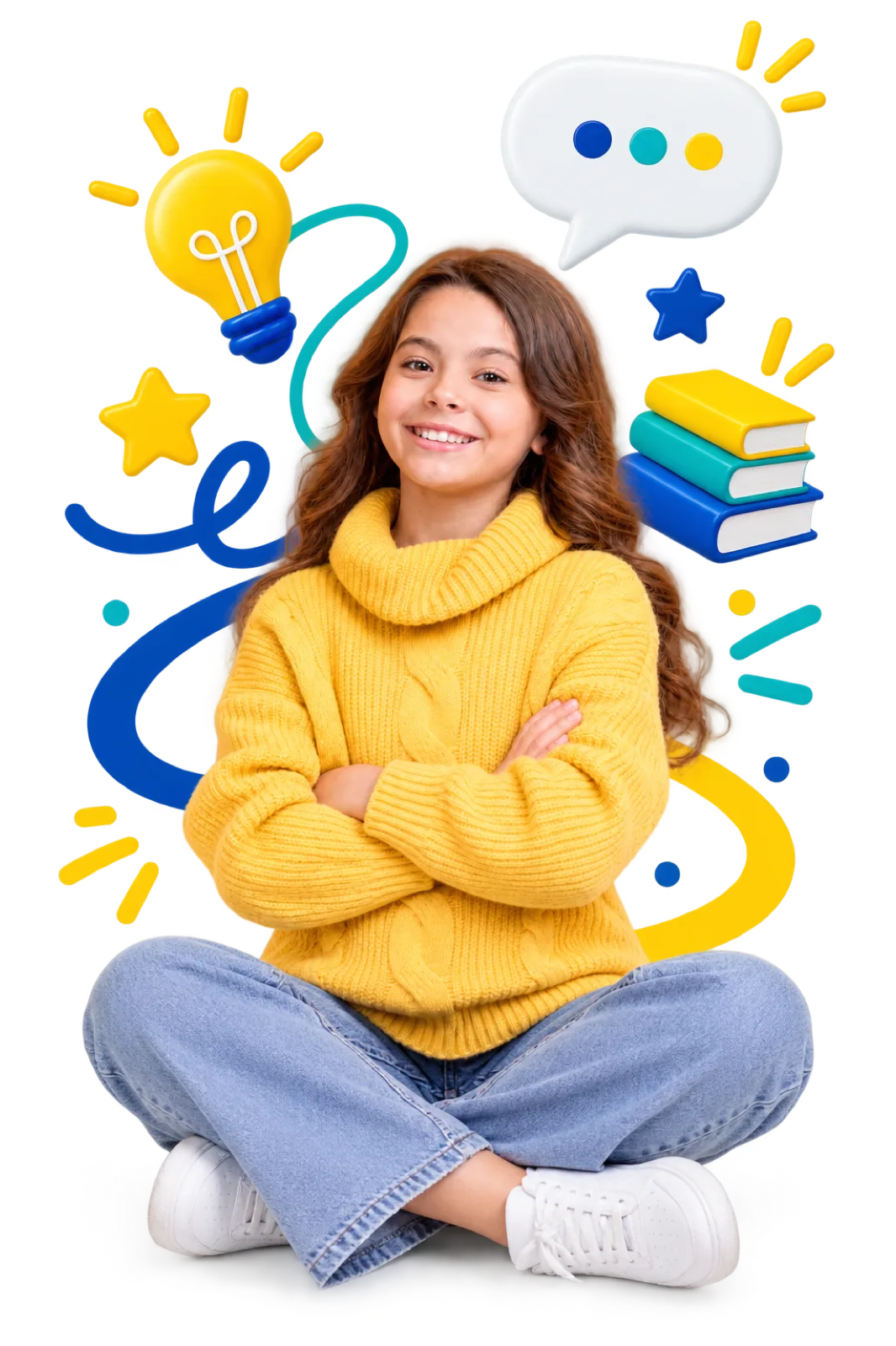 Niño aprendiendo inglés con confianza en Fluently Kids