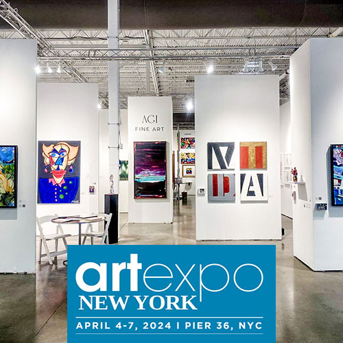 Art Fairs NYC April 47, 2024 Exclusive Space at Artexpo New York AGI Fine Art