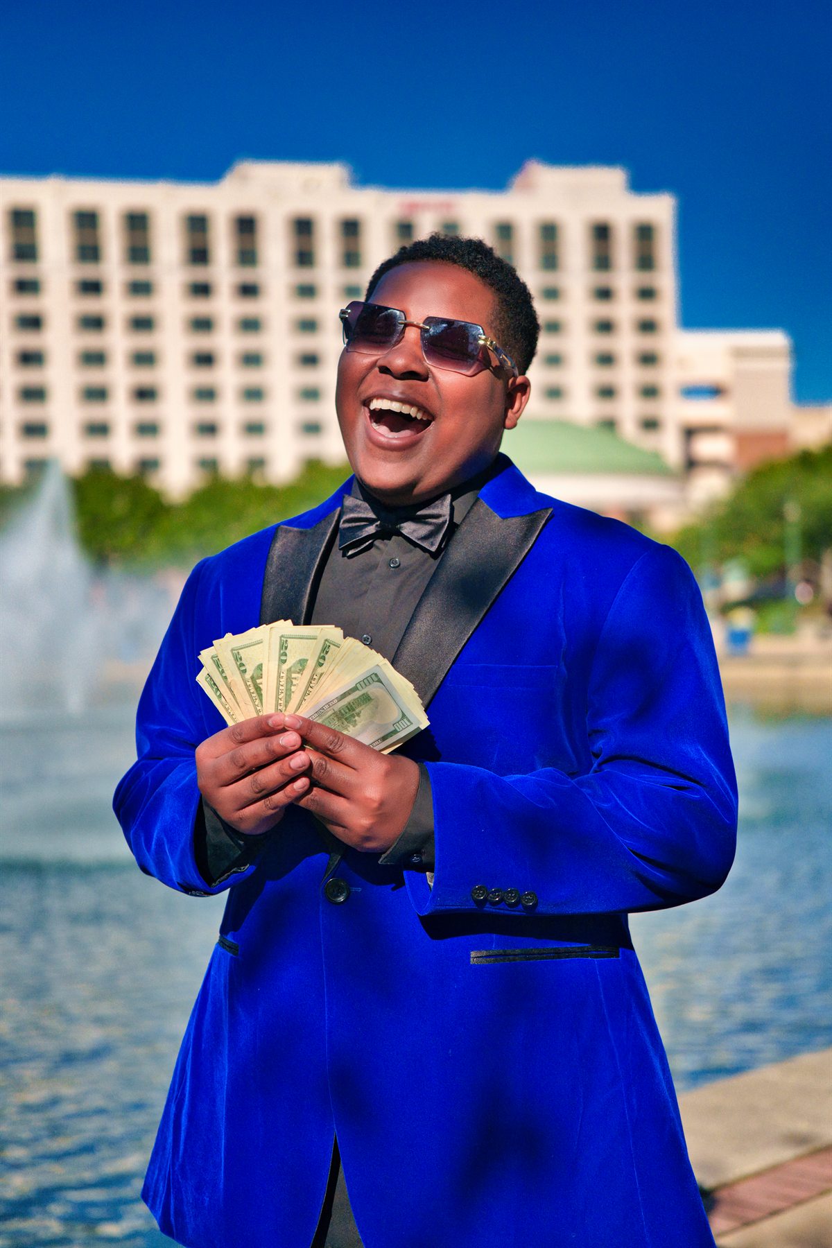 Prom portrait photographed by Dreamin Innovations