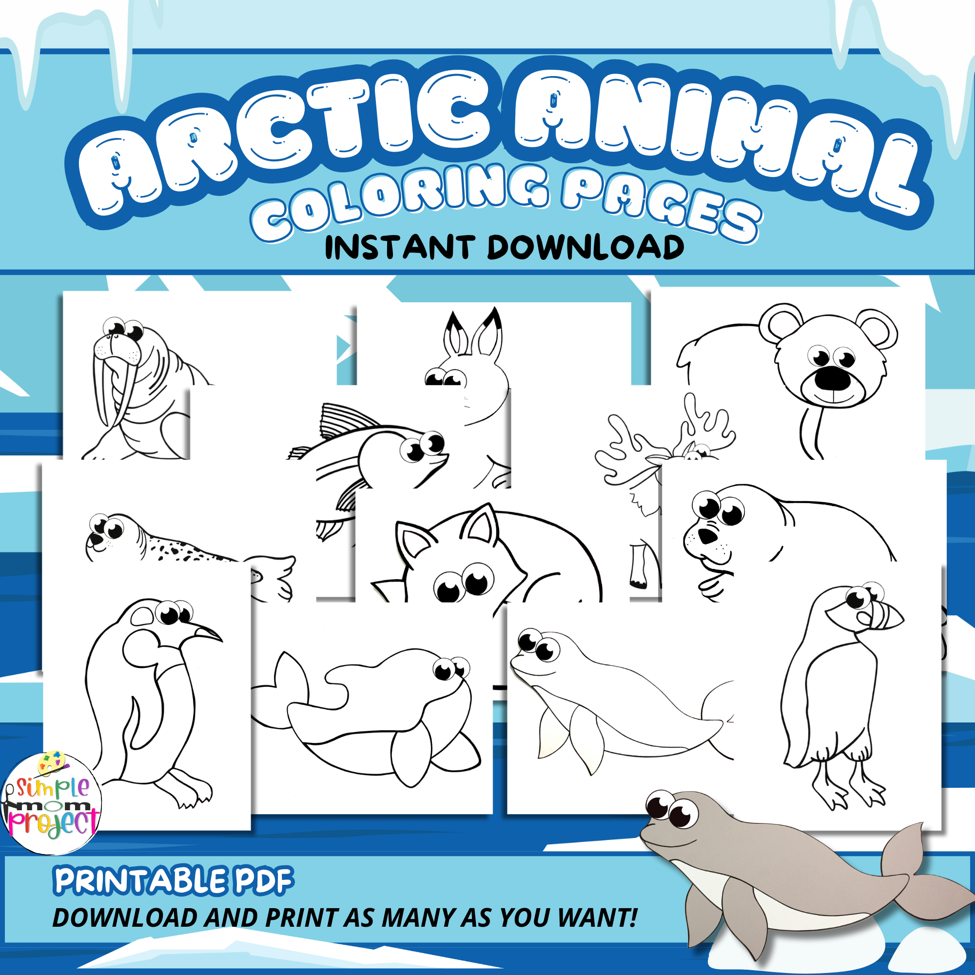 13 Instant Download Arctic Animal Printable Templates for Kids 13-instant-download-arctic-animal-printable-templates-for-kids