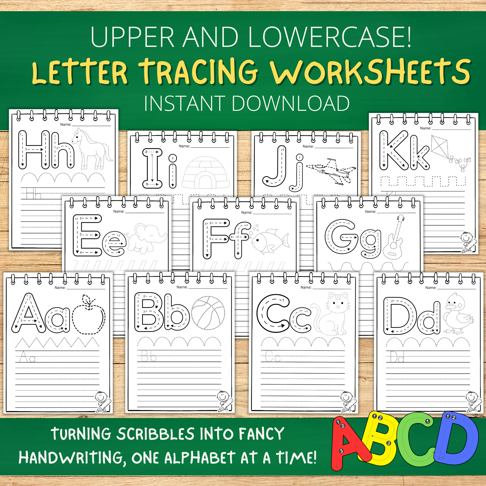 fun-alphabet-tracing-printable-worksheet-book for Free Printable Lowercase Alphabet Tracing Worksheets Fun Alphabet Tracing Printable Worksheet Book for Free Printable Lowercase Alphabet Tracing Worksheets