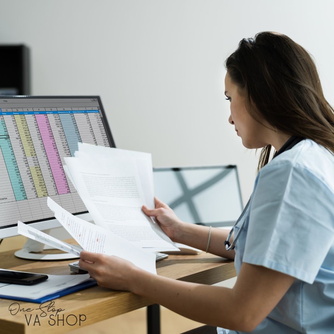 One of the best VA tasks for teacherpreneurs to delegate is spreadsheets and data entry.