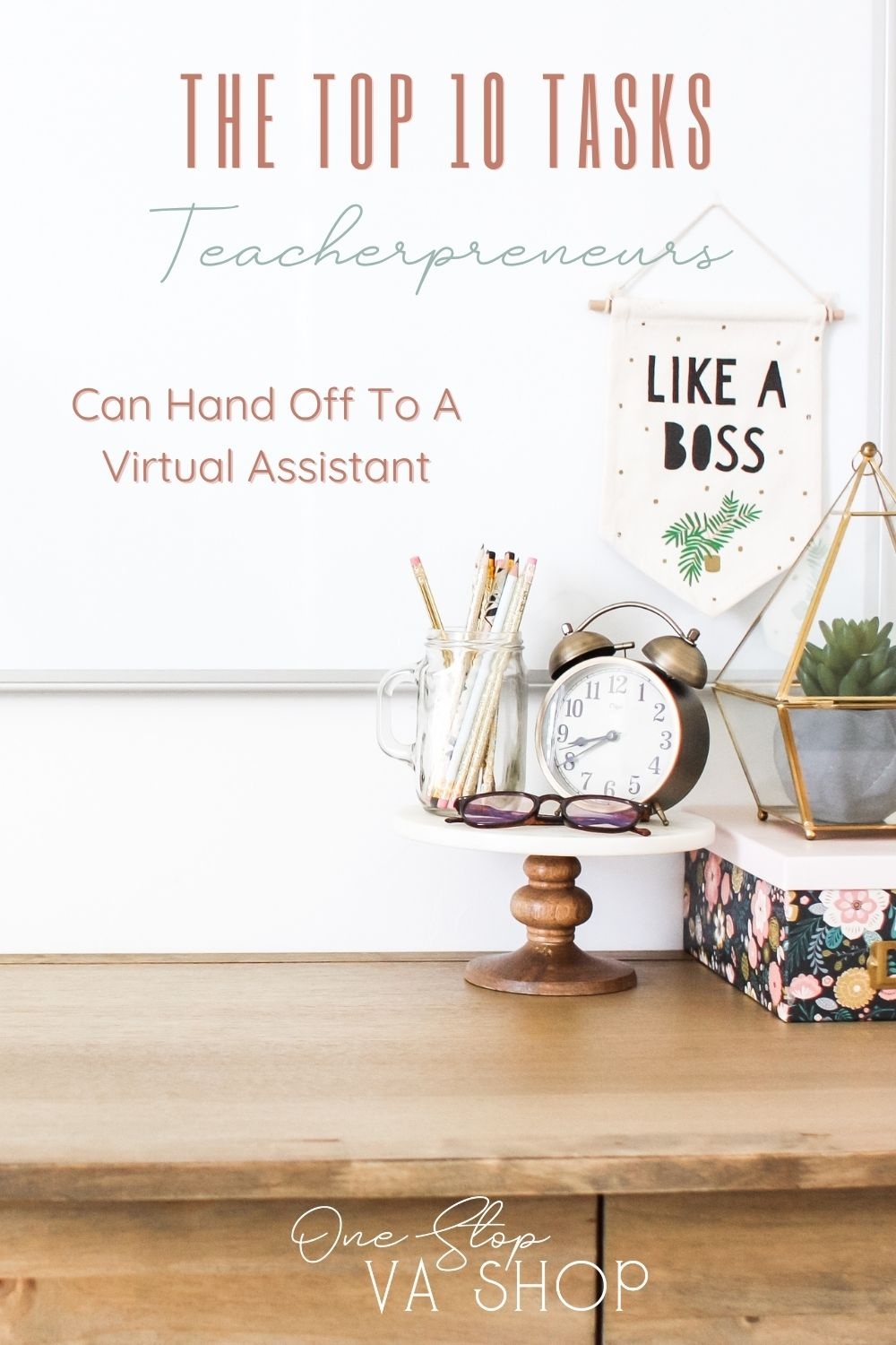 Ready to save time in your teacher business? Discover 10 tasks teacherpreneurs can hand off to a virtual assistant, from content creation and social media to admin work and customer support. Free up your time to focus on creating, growing, and doing more of what you love!