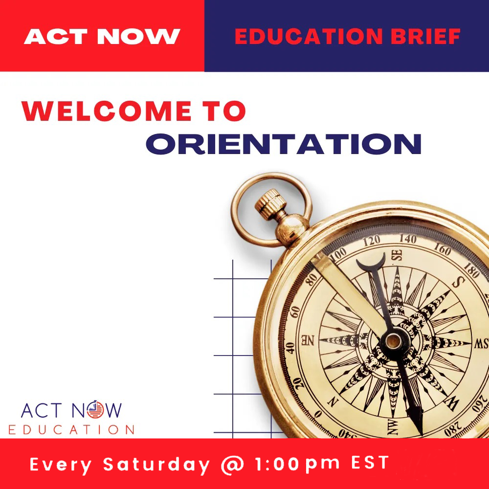 January ACT Now Education Events special Guest