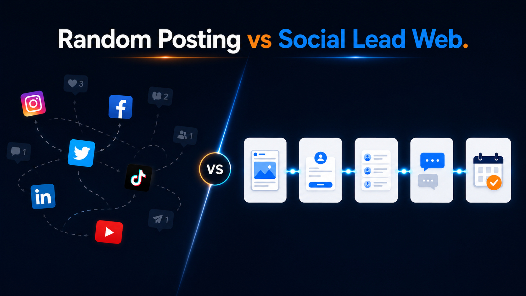 social media attention to lead pathway