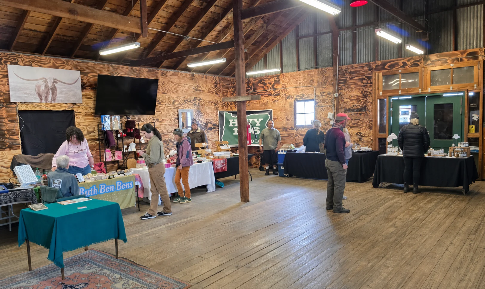 Rural Saturday Market & Swap Meet flyer