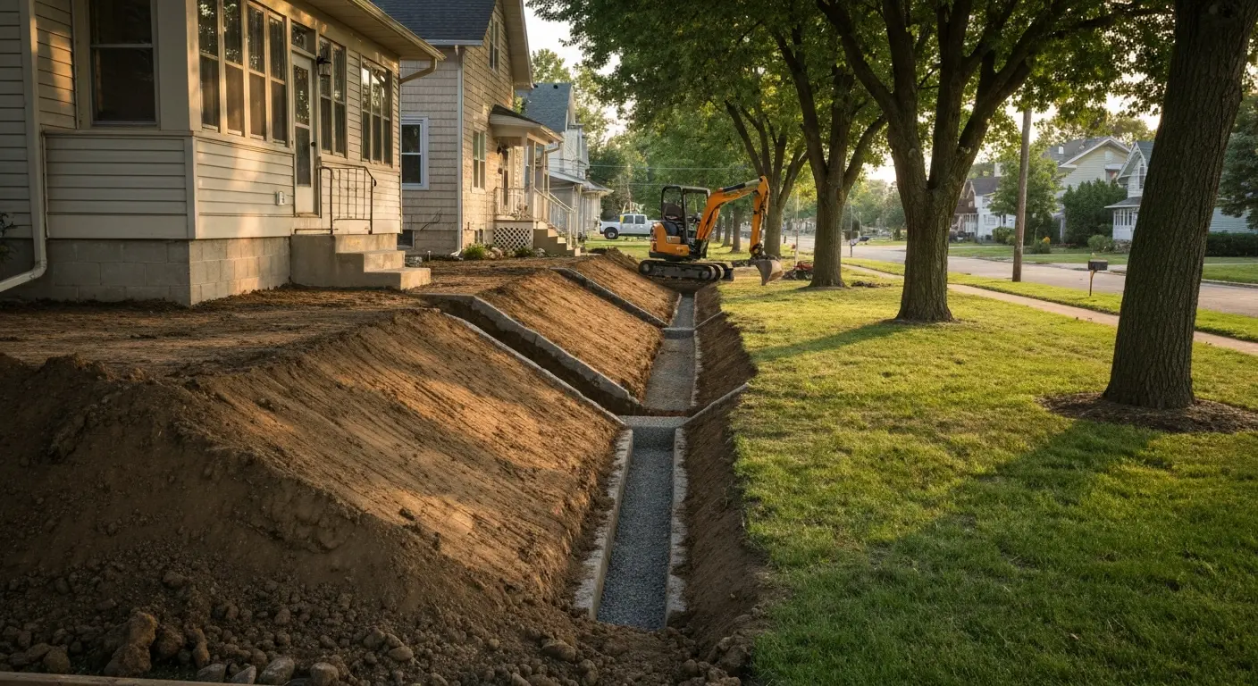 Drainage project