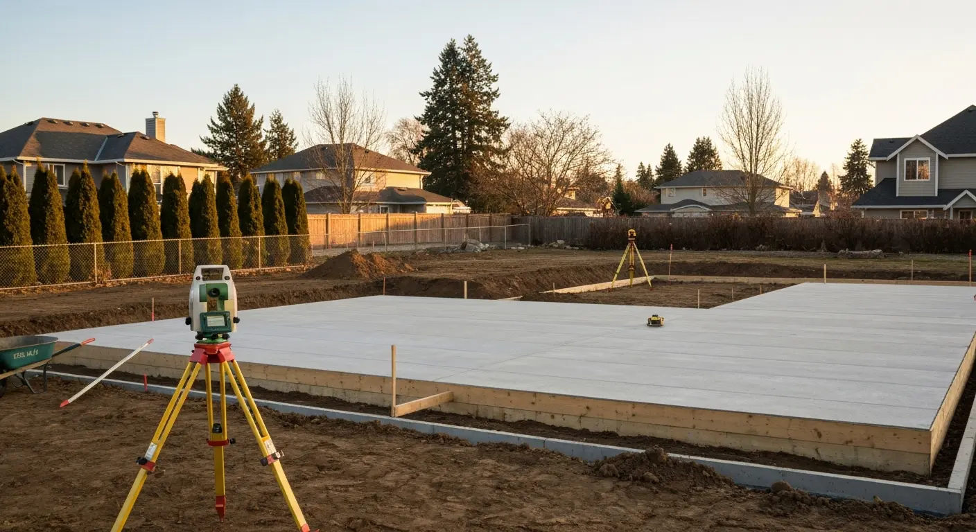 Residential site preparation