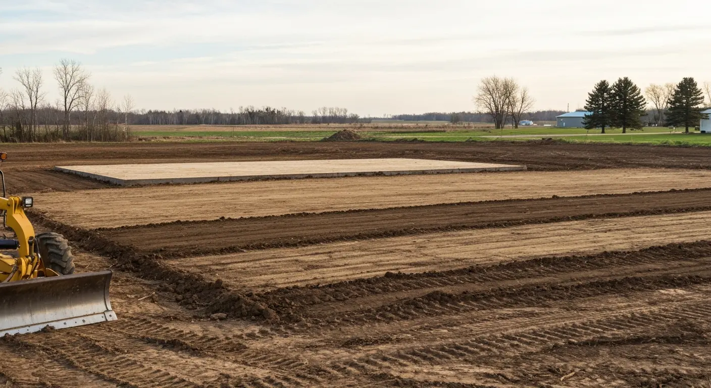 Land clearing and grading