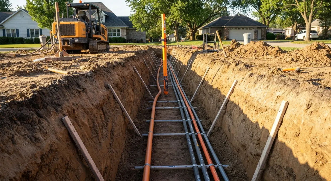Utility trenching