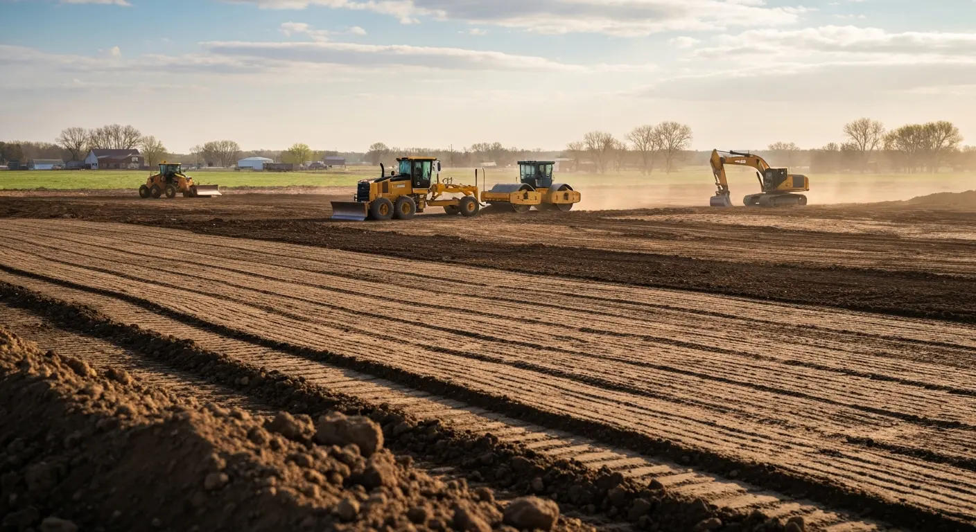 Commercial site preparation work