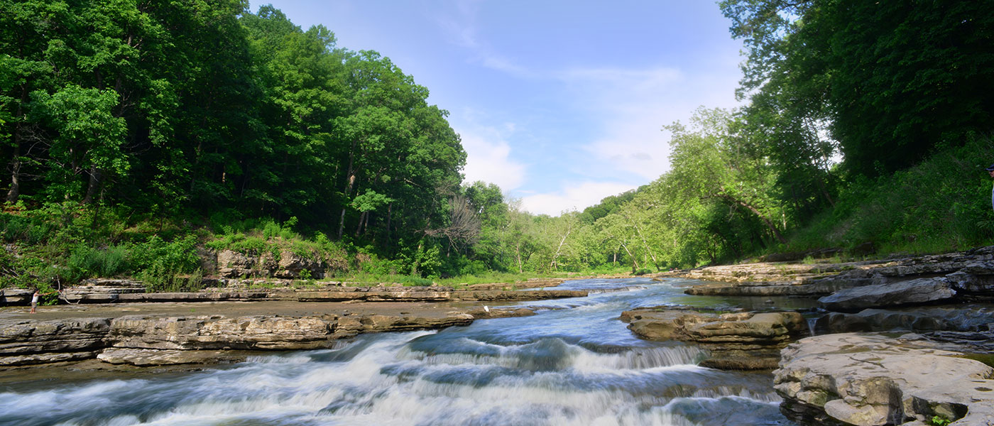 cataract falls lieber state recreation area