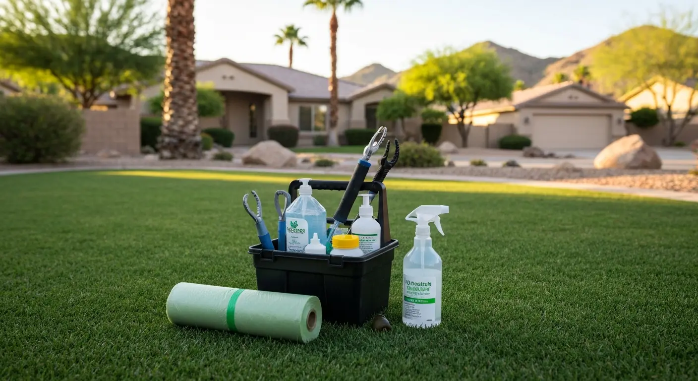 Twice weekly dog waste removal service in Goodyear