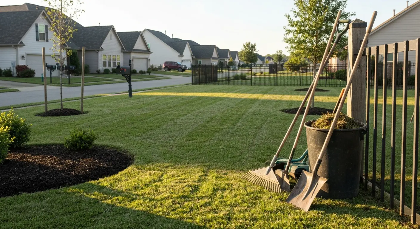 Pet waste service in HOA community