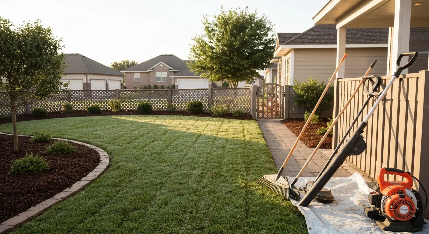 Bi-weekly yard cleanup