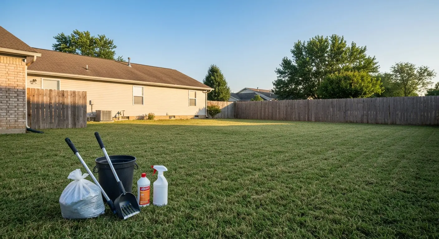 Biweekly pet waste removal schedule